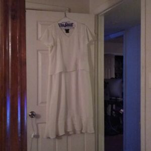 White dress has own top